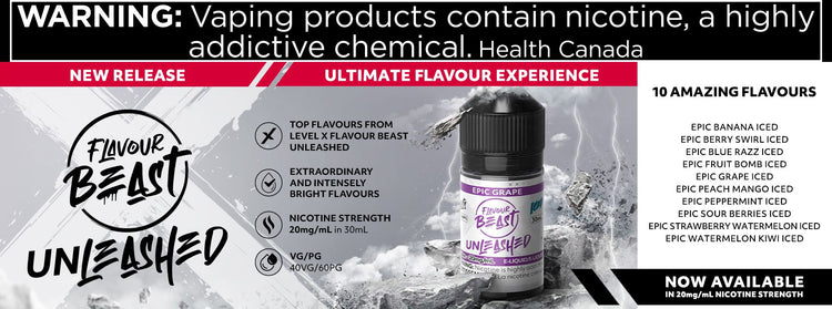 FLAVOUR BEAST UNLEASHED SALT