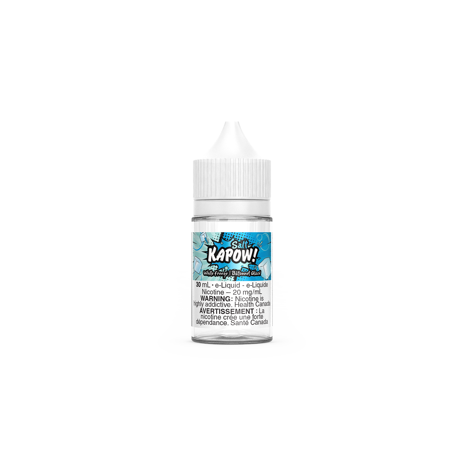 Kapow! Salt 30ml - White Freeze