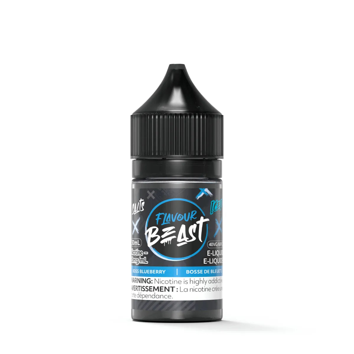 Flavour Beast Salt - Boss Blueberry Iced