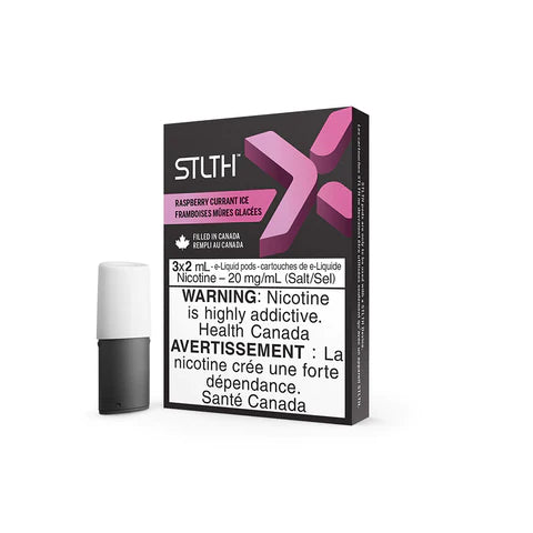 STLTH X Pod Pack - Raspberry Currant Ice